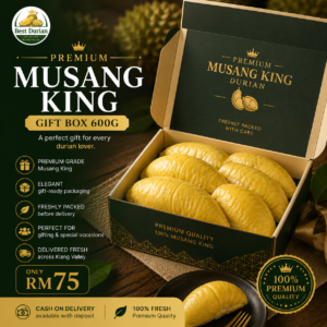 premium musang king gift box 600g